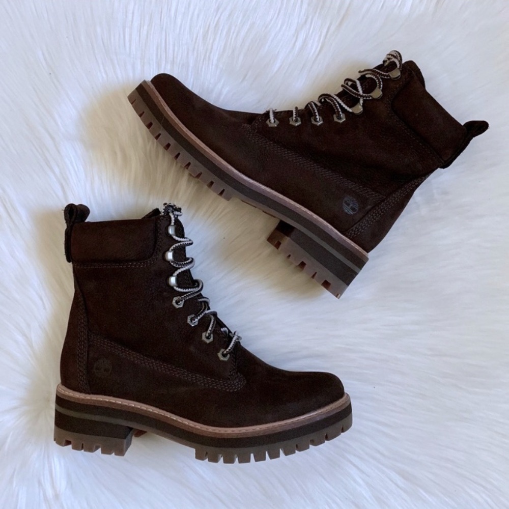 Timberland Courmayeur Valley 6” Dark Brown Boots - Picture 5 of 8